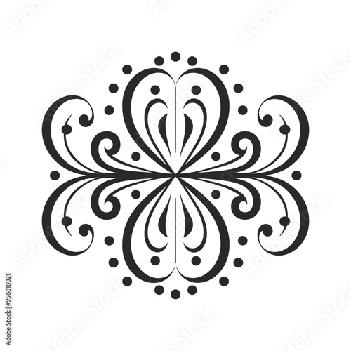 Decorative divider book typography ornament design elements