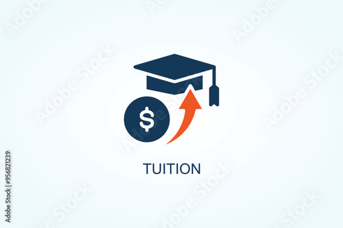 Tuition Vector  Or Logo Sign Symbol Illustration