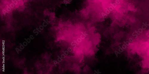 pink ink effect pink watercolor background texture with smoke, Abstract grunge red pink shiny texture background. polished and empty smooth Watercolor background texture soft pink.