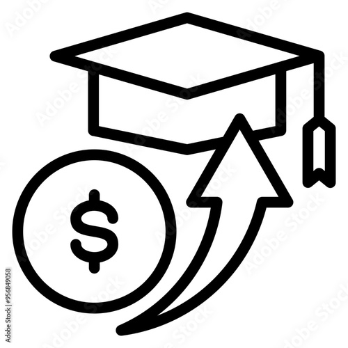 Tuition Outline Icon