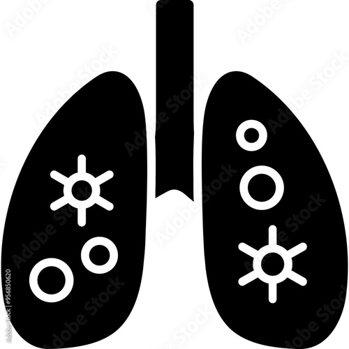 Infected Lungs Icon
