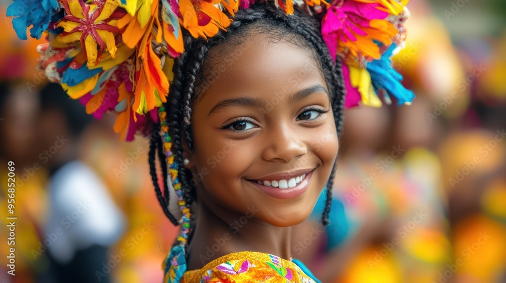 A street parade with people of all ages dancing together, celebrating community and culture, with smiles and bright costumes filling the scene. A street parade with people of all ages dancing together, celebrating community and culture, with smiles and bright costumes filling the scene.