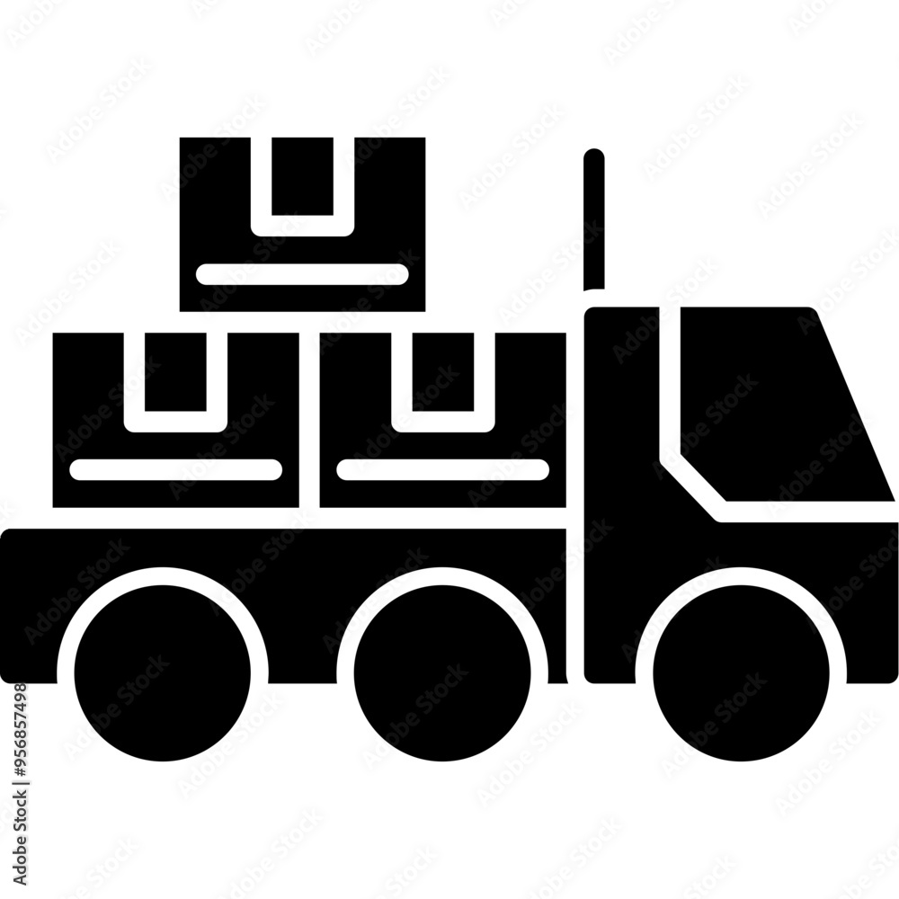 Cargo Truck Icon Cargo Truck Icon