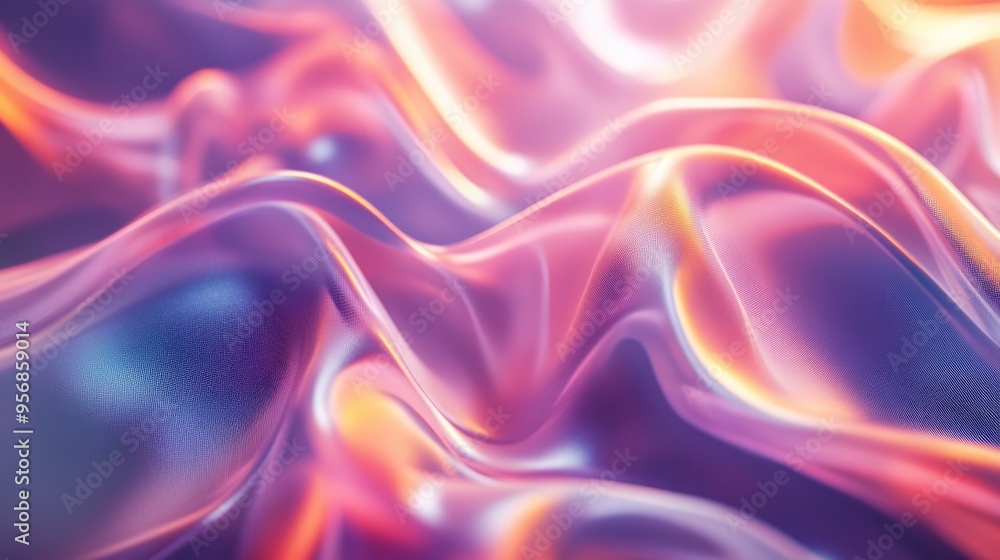 3D rendering of blurred background featuring soft gradient abstract graphics for illustration 3D rendering of blurred background featuring soft gradient abstract graphics for illustration
