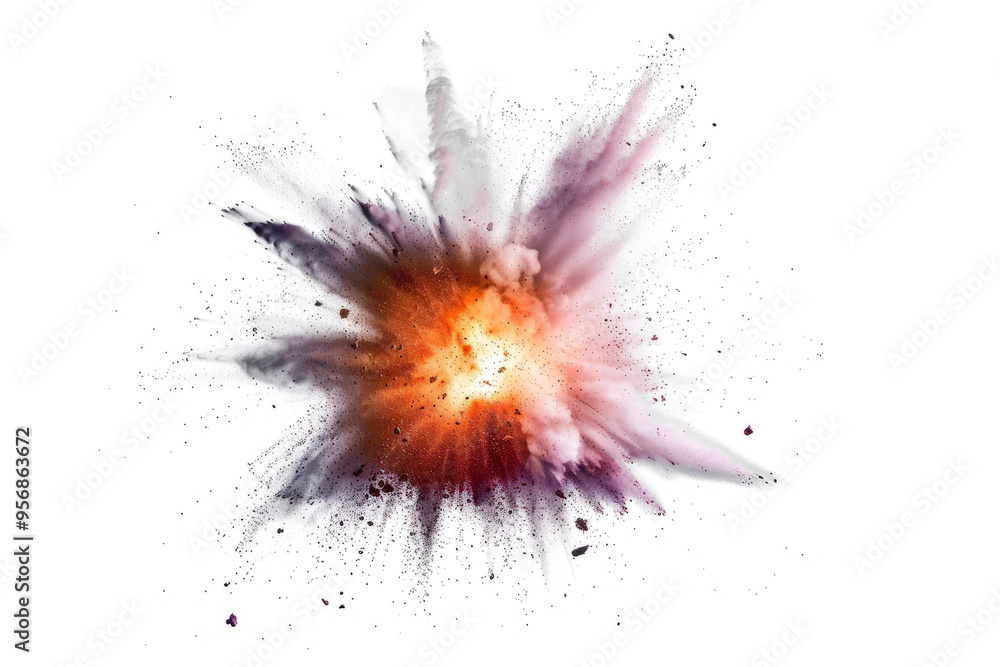 Cosmic Colors: The Allure of Space Dust Explosions Cosmic Colors: The Allure of Space Dust Explosions