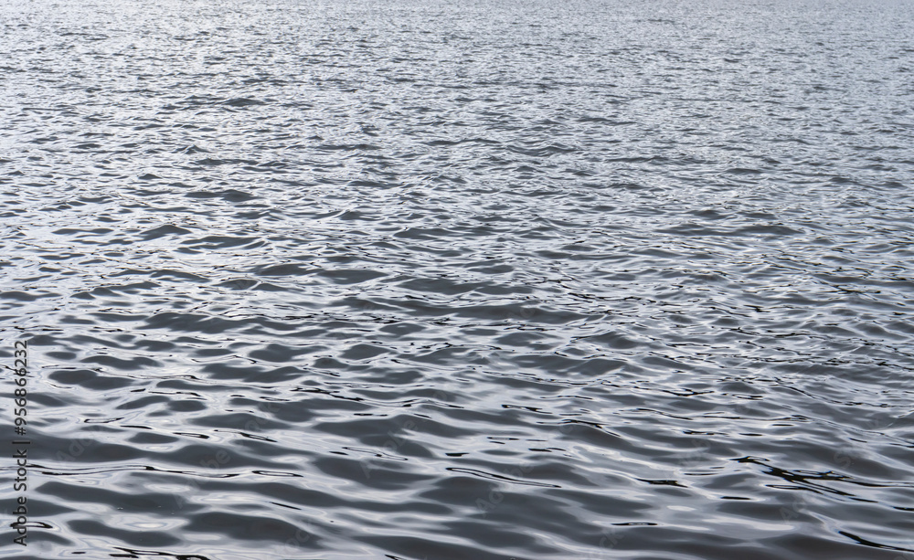 Blue water surface with soft waves. blue waves - water surface on sea or lake. Texture or pattern Blue water surface with soft waves. blue waves - water surface on sea or lake. Texture or pattern