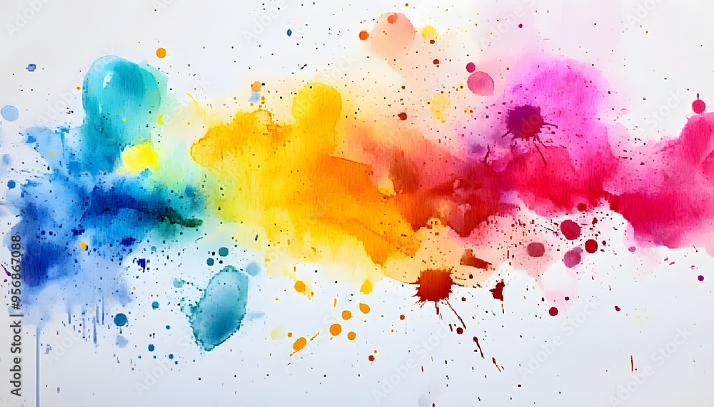 watercolor stain with paint splatter watercolor stain with paint splatter
