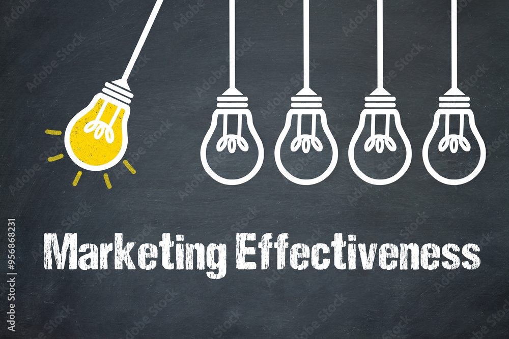 Fototapeta premium Marketing Effectiveness 
