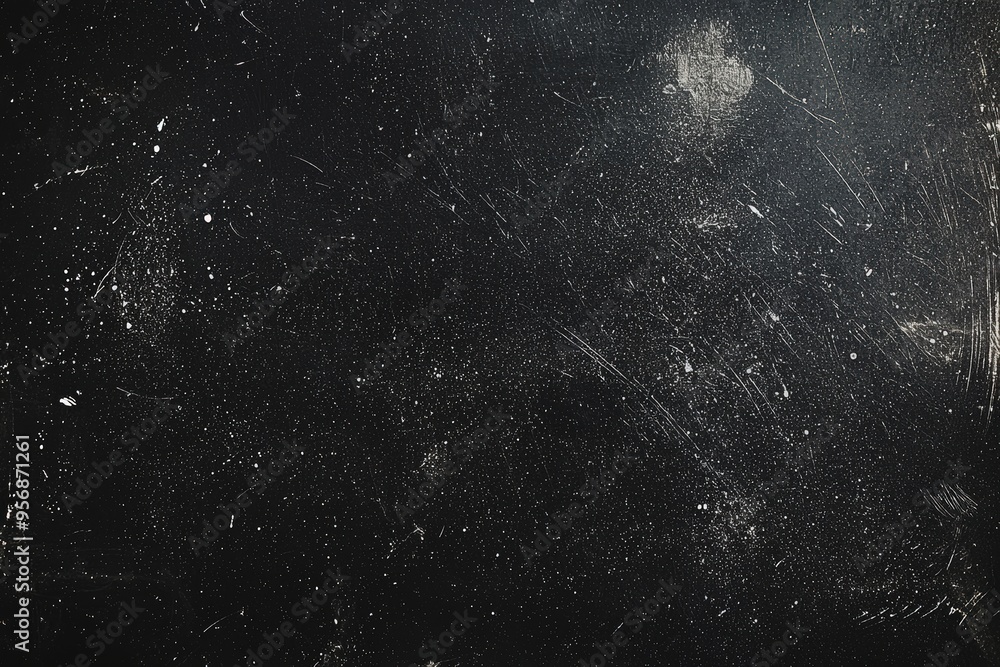 Obraz premium Scratched dark surface