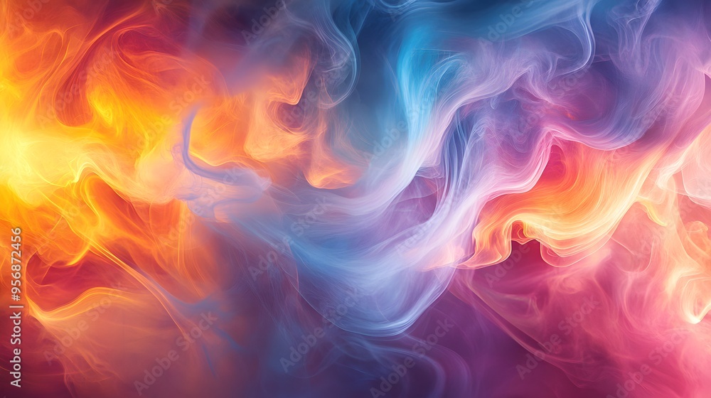 Abstract Smoke Art: Swirls of colorful smoke in mid-air, creating intricate patterns that blend and intertwine with each other.
Abstract Smoke Art: Swirls of colorful smoke in mid-air, creating intricate patterns that blend and intertwine with each other.