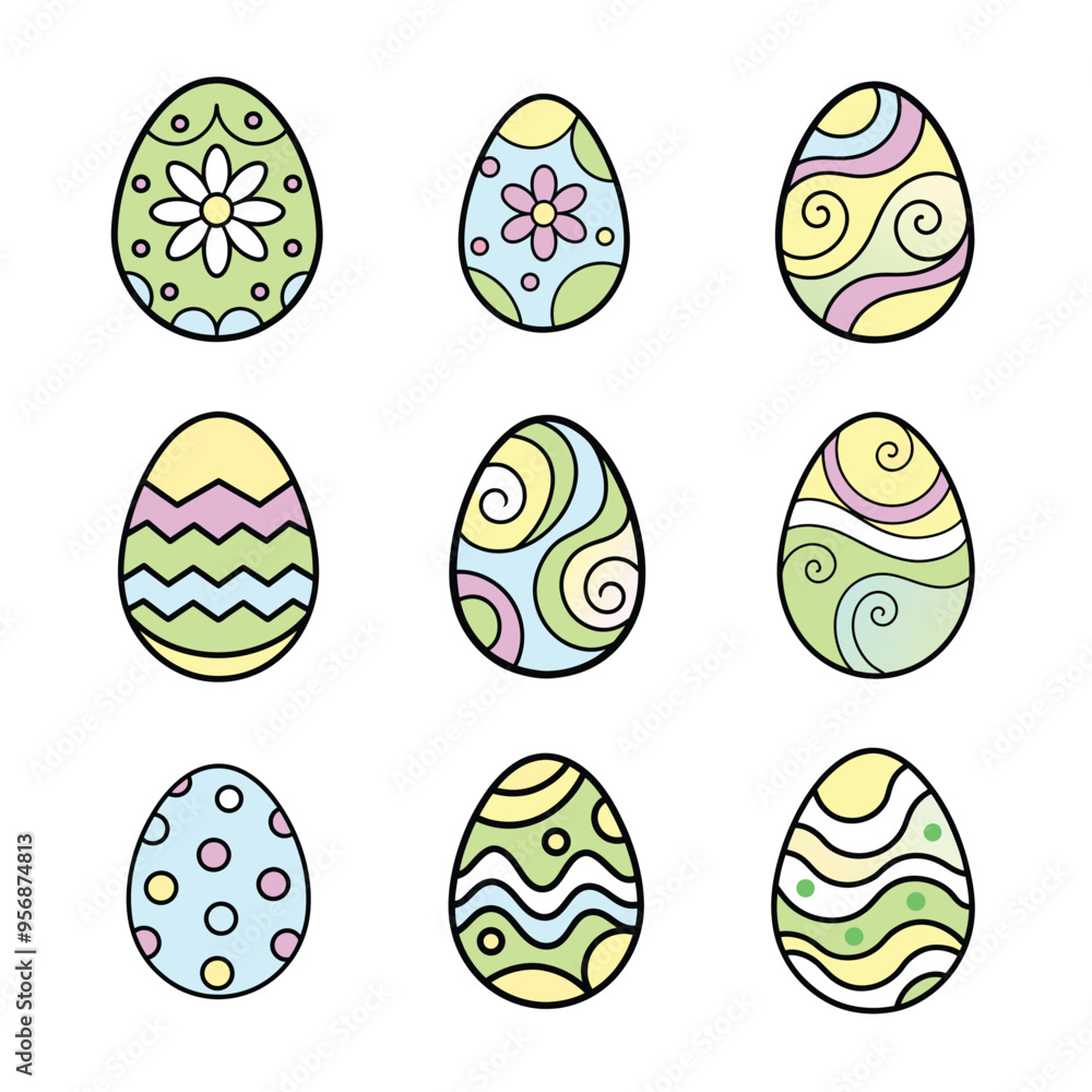 Elegant Easter Egg Line Art, Silhouette, and Vector Designs Collection
Elegant Easter Egg Line Art, Silhouette, and Vector Designs Collection