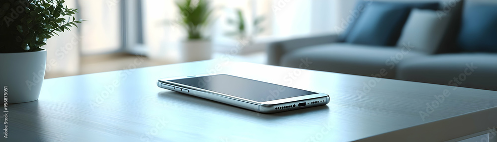 Mobile phone and Stay Connected text isolated on white background concept as Camera movement Zoom into the mobile phone and text. Scene Isolated white background with sleek and modern design elements. Mobile phone and Stay Connected text isolated on white background concept as Camera movement Zoom into the mobile phone and text. Scene Isolated white background with sleek and modern design elements.