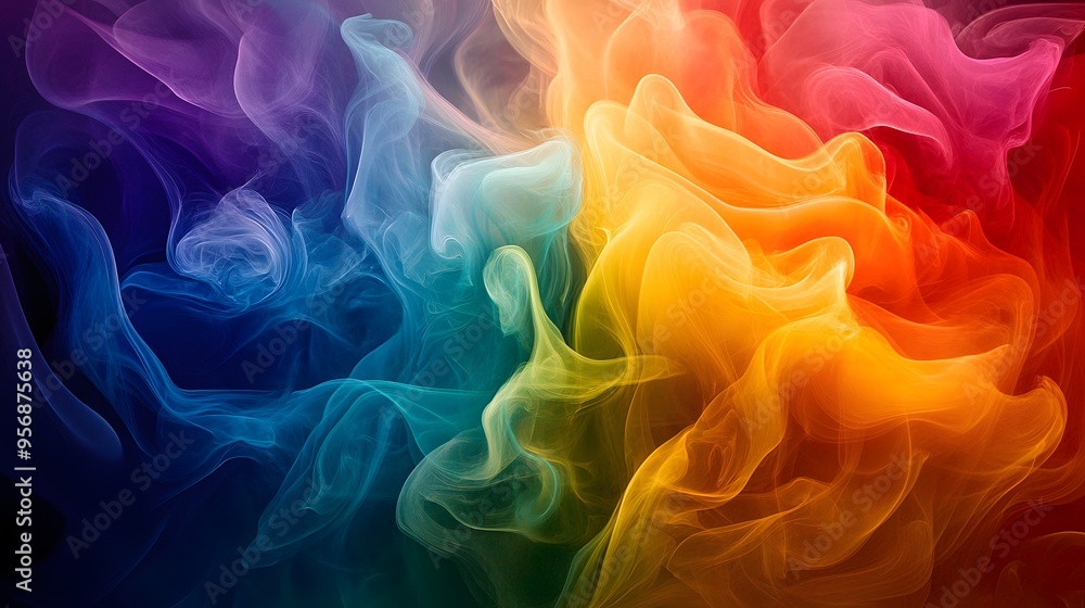 Abstract Smoke Art: Swirls of colorful smoke in mid-air, creating intricate patterns that blend and intertwine with each other.
Abstract Smoke Art: Swirls of colorful smoke in mid-air, creating intricate patterns that blend and intertwine with each other.