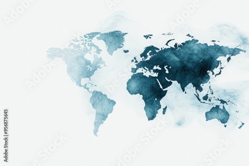 Wallpaper Mural Exploring Global Renewable Energy Initiatives: A Map of Sustainable Futures and Innovative Solutions Worldwide Torontodigital.ca