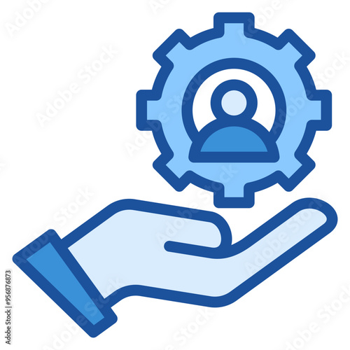 Counseling Blue Icon