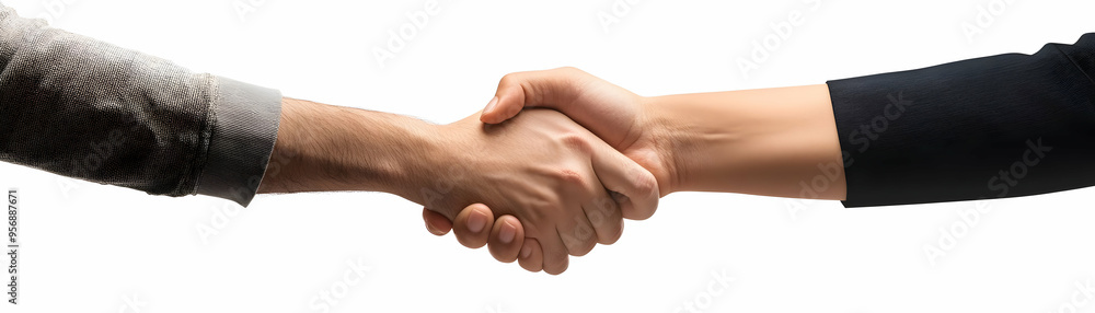Virtual Handshake Icon concept as Two hands shaking virtually symbolizing agreements made in online meetings isolated on a white background for a clean and impactful design. in Photo Stock Concept Virtual Handshake Icon concept as Two hands shaking virtually symbolizing agreements made in online meetings isolated on a white background for a clean and impactful design. in Photo Stock Concept