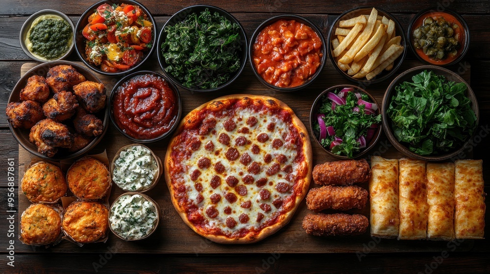 Pizza Party with Sides Pizza Party with Sides