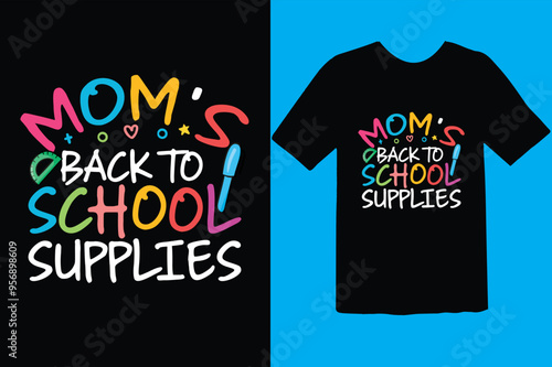 Back to School T-shirt Design, First day of school shirt, , Funny Teacher or Student Shirt, Last Day of School, 100 Magical Days