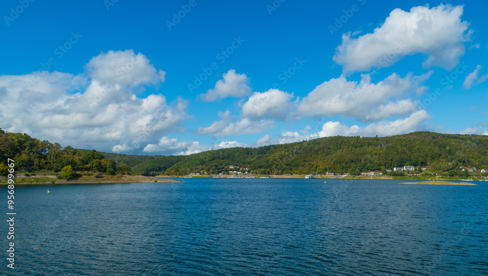 Edersee Hessen im Herbst Edersee Hessen im Herbst