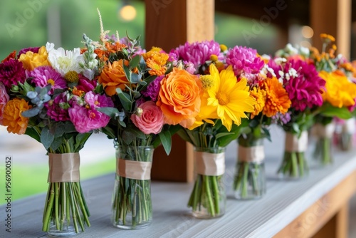 Wildflower bouquets, hand-picked, natural arrangements bring the beauty of the outdoors inside