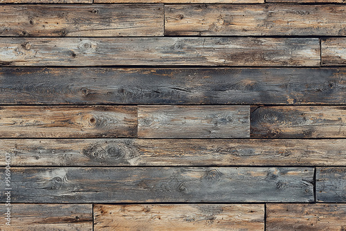 weathered wood planks seamless pattern texture background