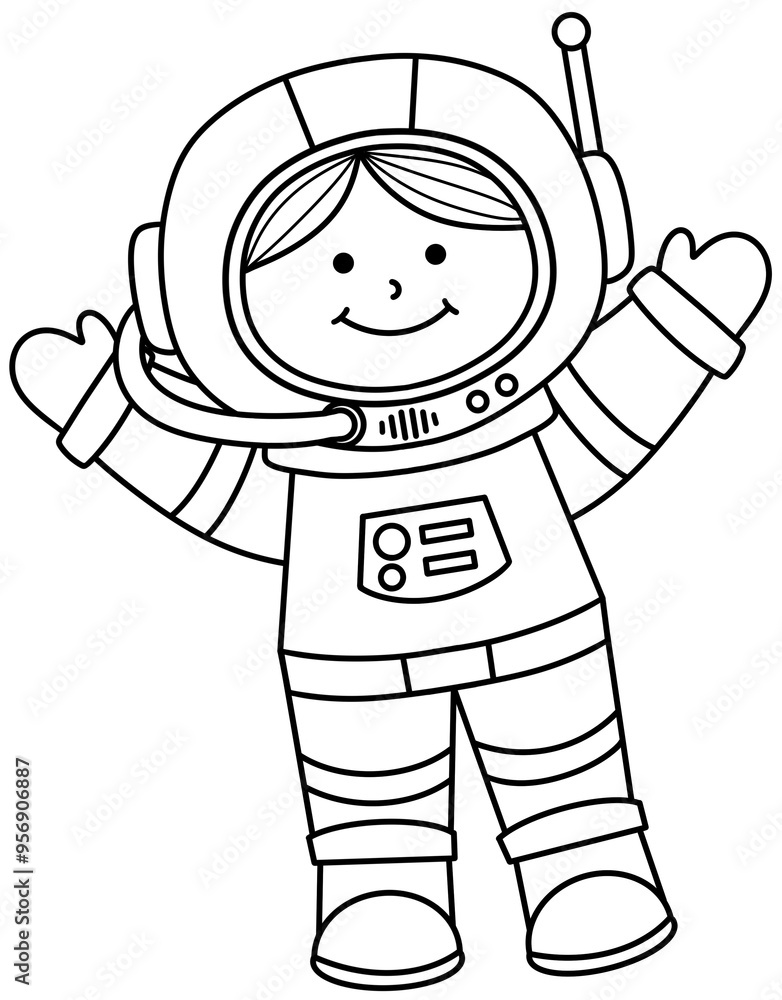 Obraz premium Astronaut