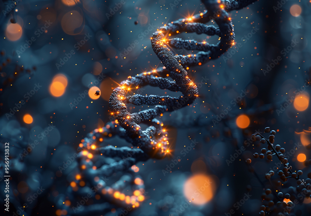 Biological research, DNA helix. Genetic engineering. Biological research, DNA helix. Genetic engineering.