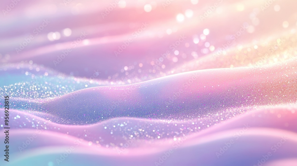Ethereal Pastel Gradient Background with Glitter Sparkles for Dreamy Designs Ethereal Pastel Gradient Background with Glitter Sparkles for Dreamy Designs