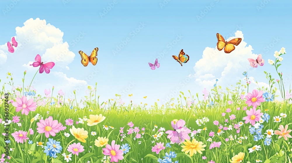 field of flowers field of flowers