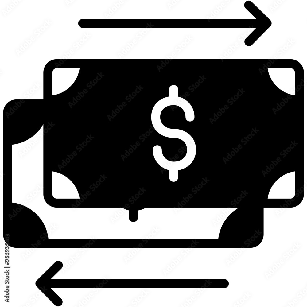 Money Flow Icon Money Flow Icon
