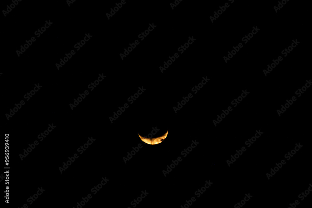 The night the moon was next to the stars The night the moon was next to the stars