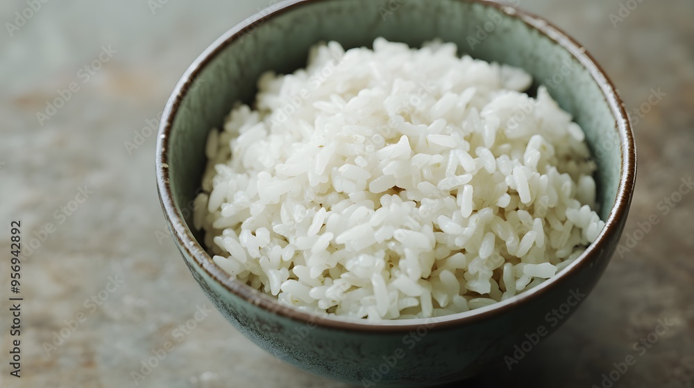 Bowl of Cooked Rice Bowl of Cooked Rice