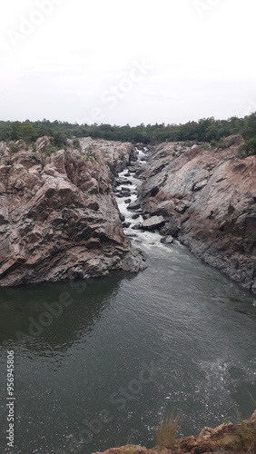 Bhimkund fall lake photo