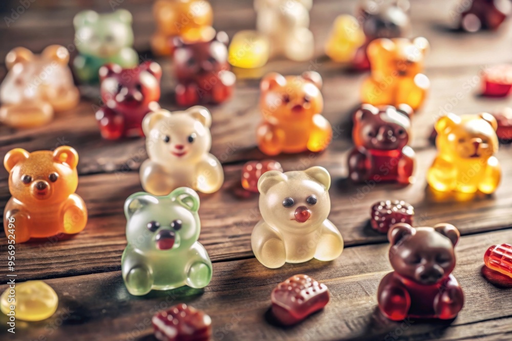 3D Vitamin Gummies in Fun Shapes 3D Vitamin Gummies in Fun Shapes