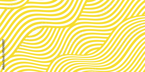 Pattern texture of Chinese noodles, Spaghetti, pasta or Ramen noodles. Vector illustration.