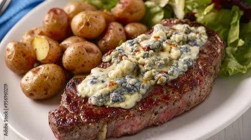 Delicious Blue Cheese Steak