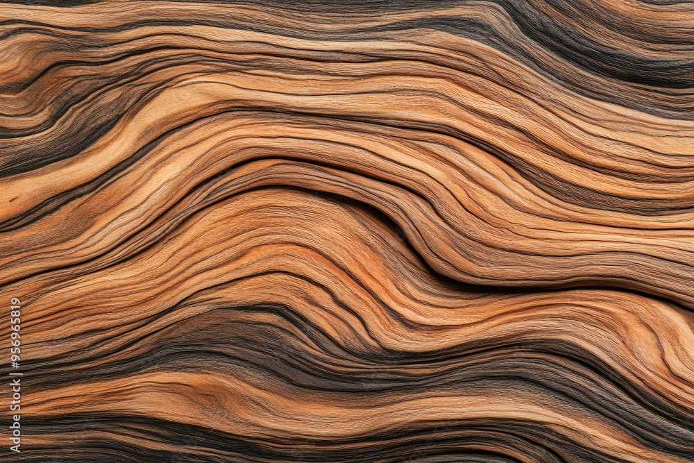 Abstract wood texture with flowing patterns, showcasing rich grains and warm colors ideal for backgrounds or design projects. Abstract wood texture with flowing patterns, showcasing rich grains and warm colors ideal for backgrounds or design projects.