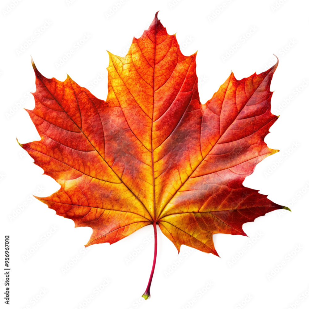 maple leaf isolated on white maple leaf isolated on white