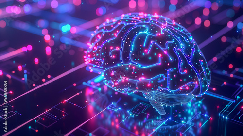 ilustração inteligência artificial Artificial Intelligence, 