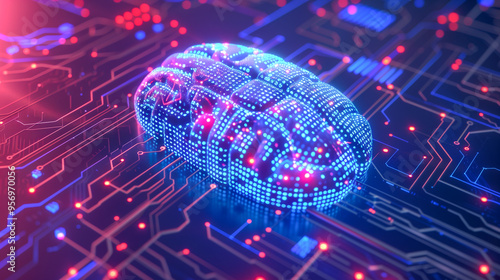 ilustração inteligência artificial Artificial Intelligence, 