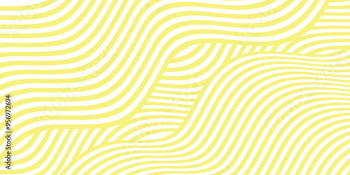 Pattern texture of Chinese noodles, Spaghetti, pasta or Ramen noodles. Vector illustration.
