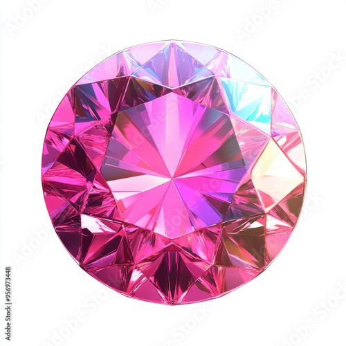 Pink Gemstone.