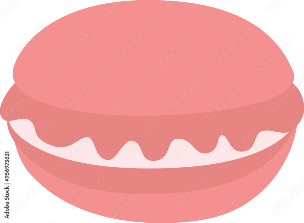 Strawberry macaroons Strawberry macaroons