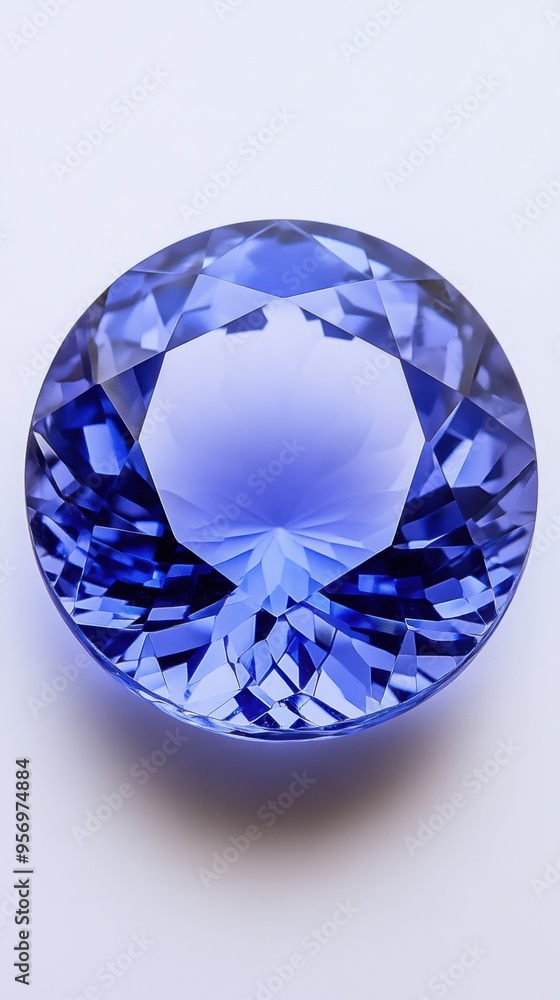 Blue Sapphire Gemstone.