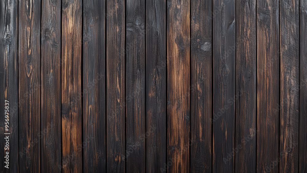 Wooden plank wall with textured Wooden plank wall with textured