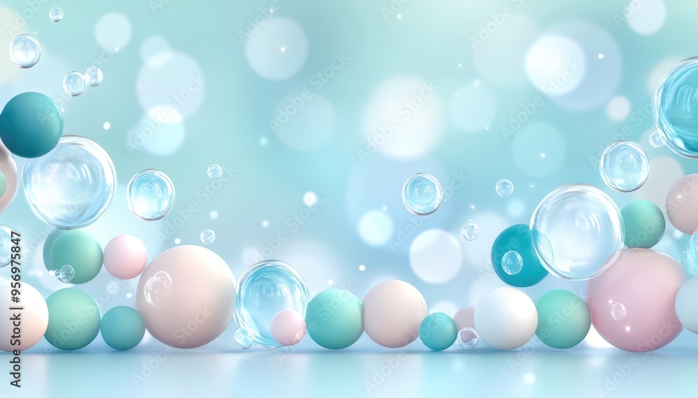 Colorful spheres create a playful and soothing atmosphere, perfect for background designs or artistic projects. Colorful spheres create a playful and soothing atmosphere, perfect for background designs or artistic projects.