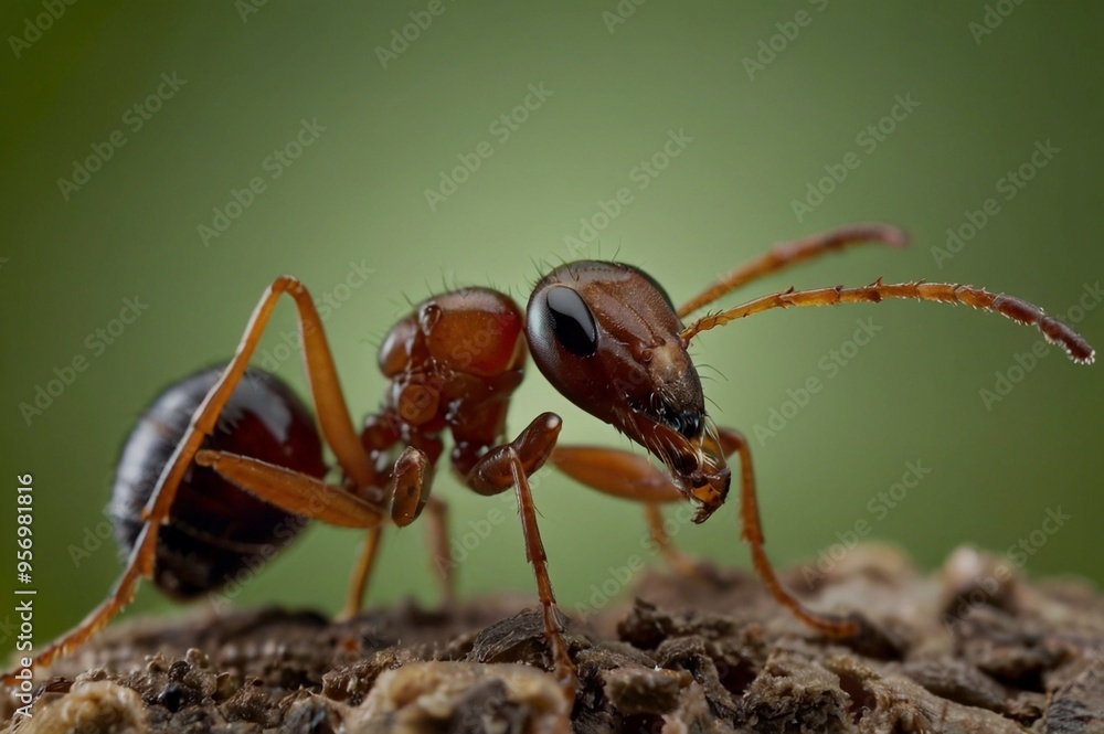 Fototapeta premium ant on the ground