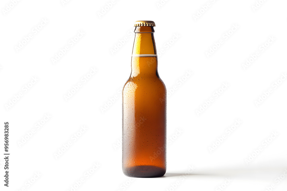 Beer bottle mock up, isolated on white background
Beer bottle mock up, isolated on white background