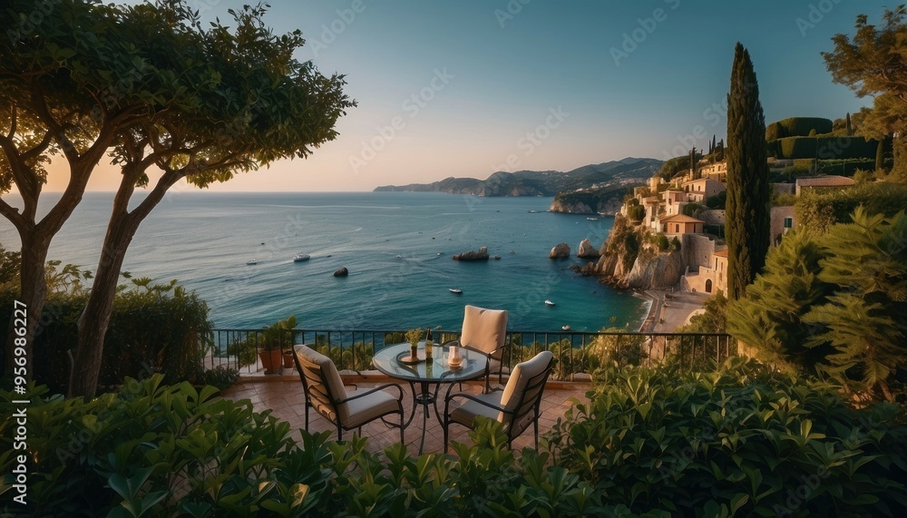 Fototapeta premium Romantic view of the sea