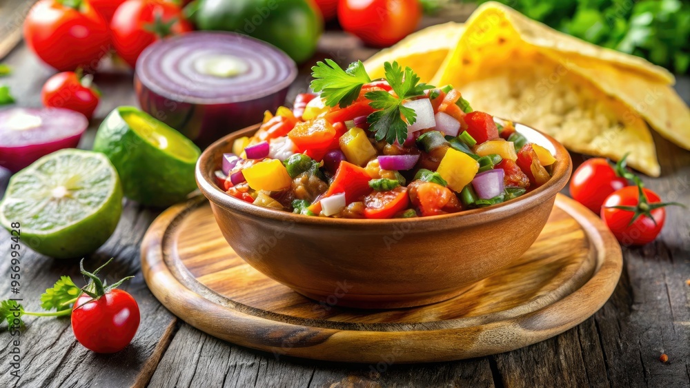 Spicy bold zesty salsa and taco fusion savory sweet Spicy bold zesty salsa and taco fusion savory sweet